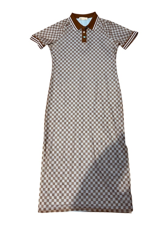 Tory Burch Dresses & Skirts - Tory Burch sport checkered mesh polo dress